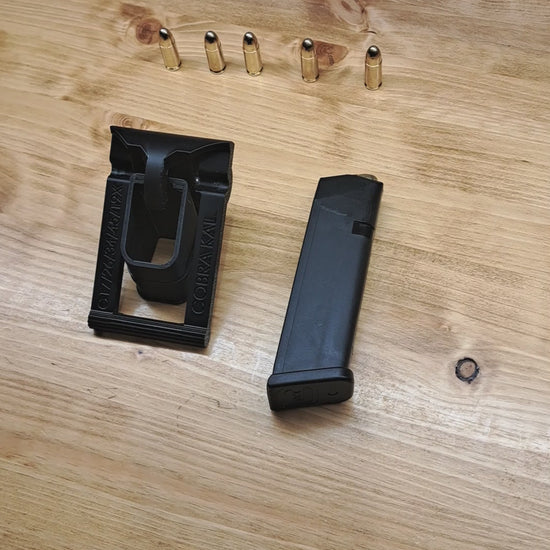 vidoe showing how to use speed loader Loader for Glock 9mm